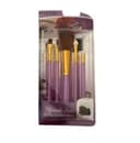 Ensemble de 5 Pinceaux de Maquillage De Haute Qualité - Violet