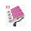Lot de 3 Rouleaux de Massage et Soins de Visage