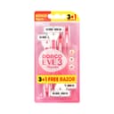 Pack de 4 Rasoirs Jetables de 3 Lames
