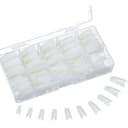 Lot De 100 Faux Ongles Tips French 10 Tailles Différentes