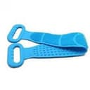 Lave Dos Brosses de douche en Silicone Double Bleu